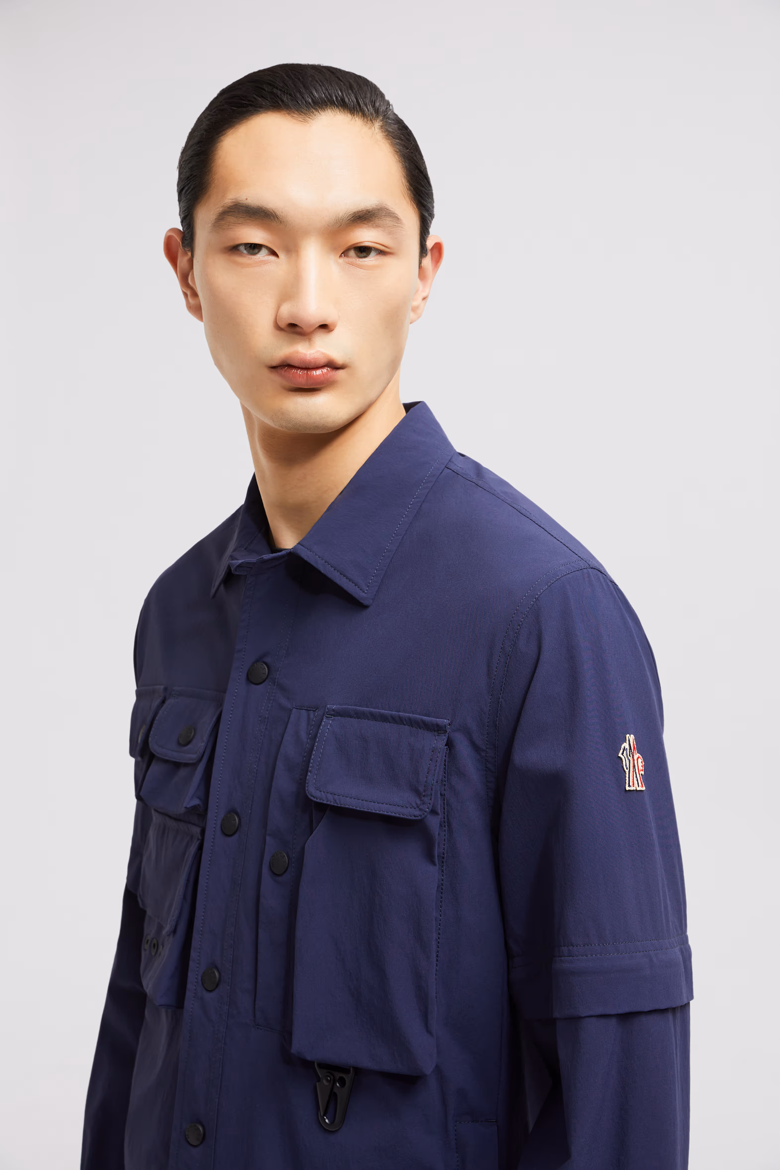 Tatra 2-in-1 Water-Repellent Field Jacket Men Navy Blue Moncler 4